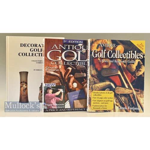 239 - Golf Reference Books to include Decorative Golf Collectibles HB, together with Antique Golf Collecti... 