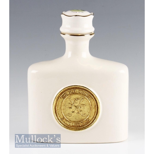 170 - Bill Waugh ~The St Andrews Millennium Golf Collection~ Limited Edition Ceramic Decanter with gold le... 