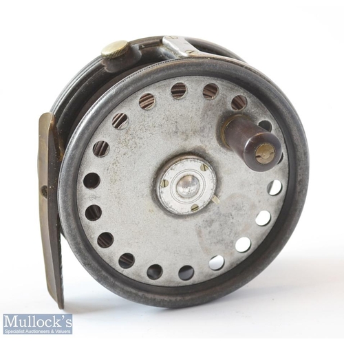 barton dry fly reel Rare Hardy Barton 3.25