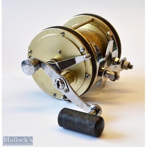 Policansky Monitor No.4 Big Game Sea Reel – c/w lever drag, counter  balanced handle with barrel sha