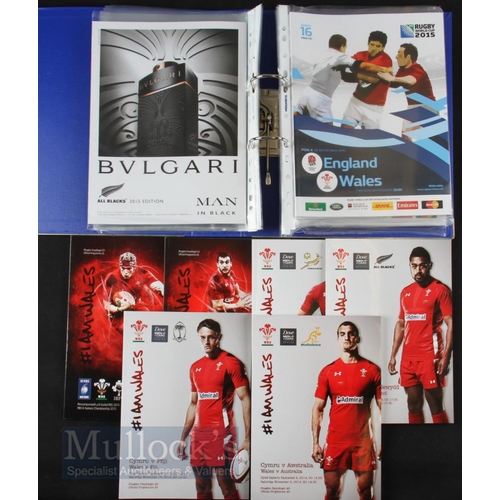 165 - 2014-2015 Great Wales Rugby Programme Collection (13): The 4 Autumn tests of 2014, three of the Six ... 