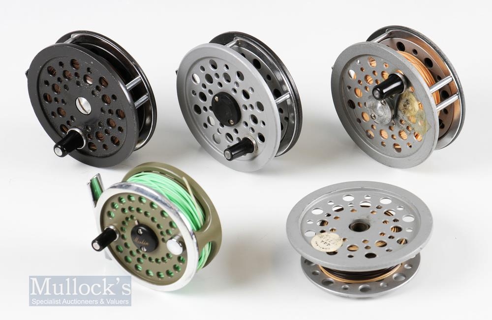 4x Shakespeare Fly Reels - incl 3 2760 Merlin, 3 ½ Super Condex