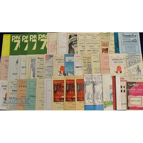 101 - Collection of 100+ Theatre Cinema programmes 1920-1960 to include Theatre Plays, Musicals, Music Fes... 