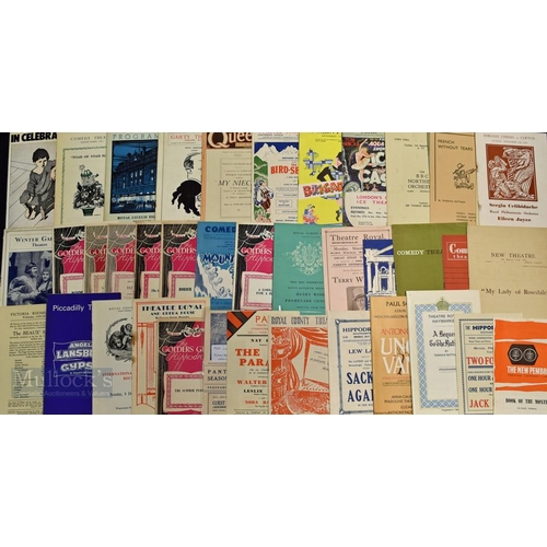 101 - Collection of 100+ Theatre Cinema programmes 1920-1960 to include Theatre Plays, Musicals, Music Fes... 