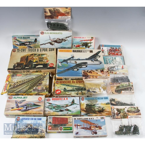 33 - 1960-70 Airfix Revell Matchbox Frog & KP Plastic Kits large collection all boxed unmade, appear comp... 