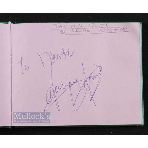 1121 - Autograph book Horse Racing related Signatures to include Joe Mercer, Willie Yan, W Buick, Harry Ben... 