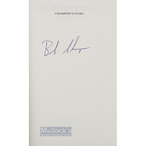 1122 - Horse Racing Hardback Books, signed and unsigned 1st editions to include Champions Story signed Bob ... 