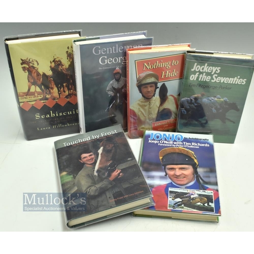 1124 - Horse Racing Hardback Books signed and unsigned 1st editions, to include Jockeys of the Seventies si... 