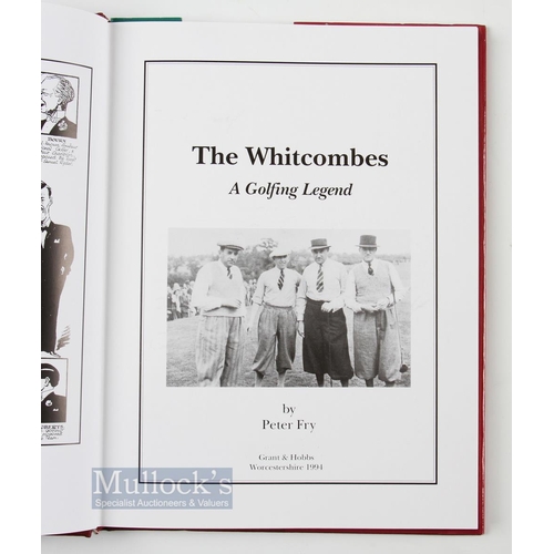 205a - R A Whitcombe - 2x press golfing photographs and Golf Book (3) to incl 1935 British Ryder Cup Team P... 