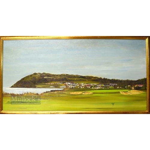 292 - Brendan Hayes (Modern Irish Artist) - signed oil and acrylic on canvass titled 