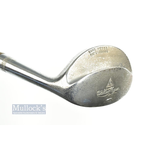 43 - Walter Hagen Pat Sand Wedge with deep concave face with thick top line and extremely wide sole - ori... 