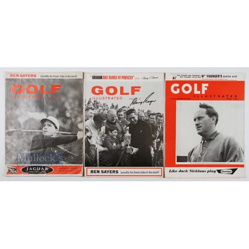 521 - 1968 Gary Player Signed 'Golf Illustrated' Magazine date 25th July signed in ink to the front cover,... 