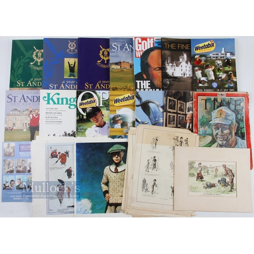 525 - Selection of Golf related Magazines and Ephemera features 1994, 1995, 1996, 1999, and 2006 A Year at... 