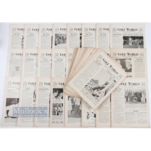 529 - 1949 Golf World Newspaper Selection Vol II and Vol III features Vol II nos 30, 31, 32, 33, 34, 38, 3... 