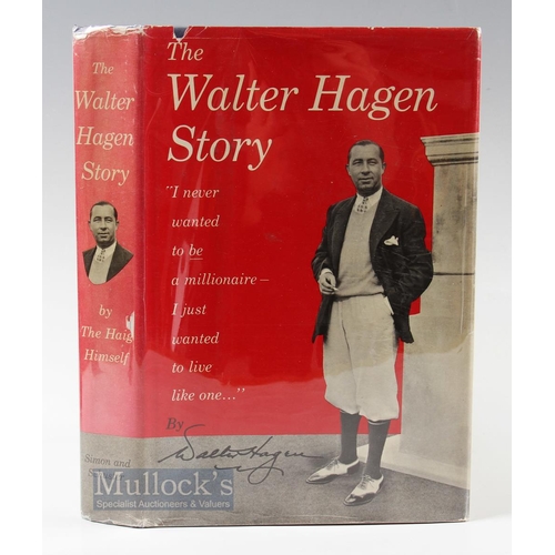 548 - Hagen, Walter - 'The Walter Hagen Story by The Haig Himself' 1956, first ed, Simon and Schuster, app... 