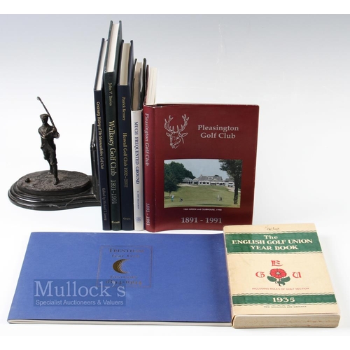 568 - Assorted Golf History Books (7) features The English Golf Union Year Book 1935, Pleasington Golf Clu... 