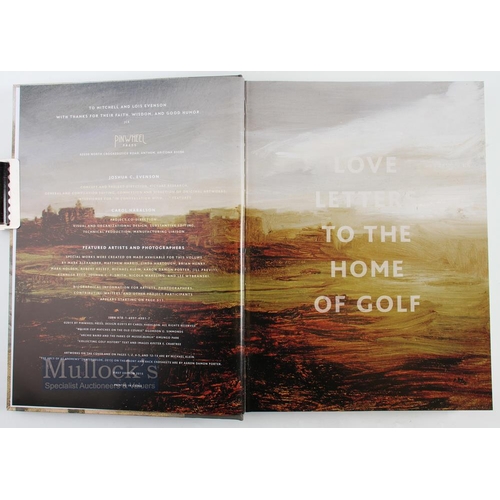 606 - Evenson, Joshua (Signed) - 'Links to St Andrews; Love Letters to the Home of Golf' first edition, no... 