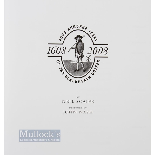 612 - Scaife, Neil - 'Four Hundred Years of The Blackheath Goffer 1608-2008' second edition, 2010, in red ... 