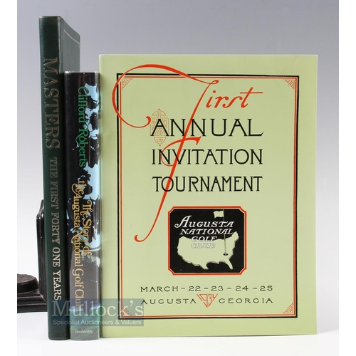 617 - 1978 Masters Tournament Annual Book - 'Masters: The First Forty One Years' illustrated in good condi... 