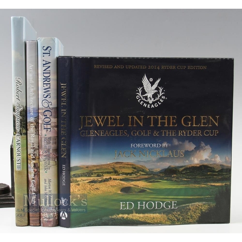 623 - Scottish related Golf Books (4) features Art and Architecture of the Royal and Ancient Golf Club ltd... 