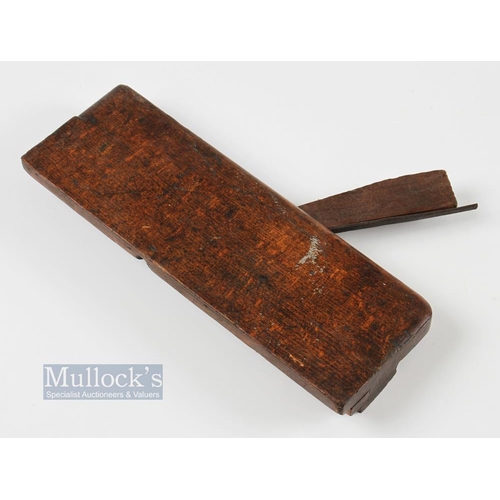 656 - Golf Club Makers Wooden Step Plane - stamped to one end Greenslade & Co Bristol and a J Allen double... 