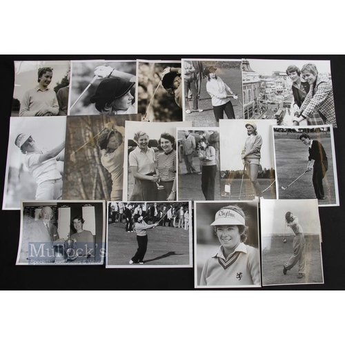 881 - Selection of Lady Golfer Press Photographs featuring Mary Holmes, Susan Hills, Sheila Vaughan, Jody ... 