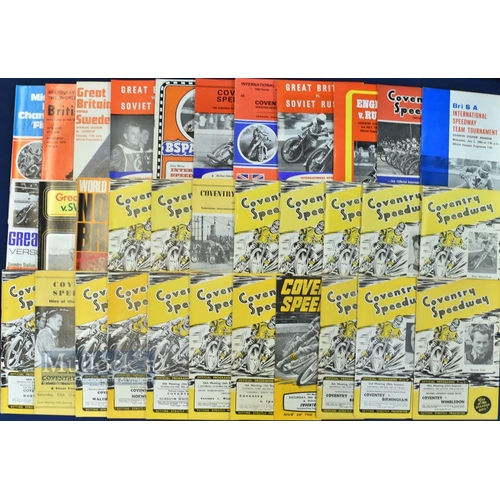 981 - 1948-1978 Coventry Speedway Programmes the majority are National league and date from the 1950s-1960... 