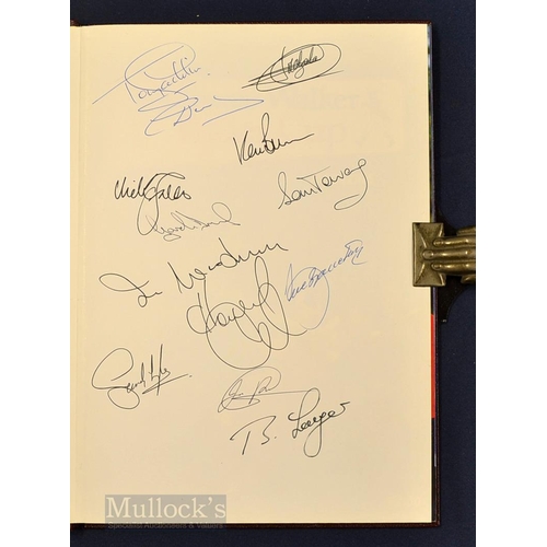 511 - Rare Multi-Signed 1987 Ryder Cup Golf VIP Programme  - held at The Muirfield Village Golf Club, Ohio... 