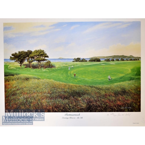 575 - Graeme Baxter signed ltd ed colour golf print 