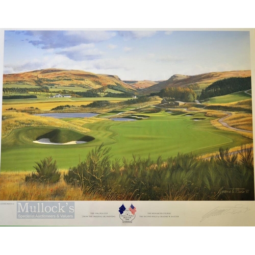 582 - 1996 The Johnnie Walker The PGA Cup signed ltd ed colour golf print 