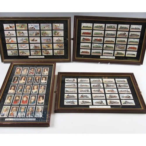 121 - Frames Cigarette Cards, to include 2 flowers sets Players Kings & Queens of England, Players Game Bi... 