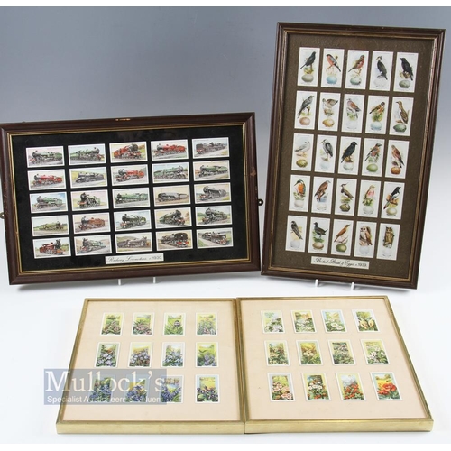 121 - Frames Cigarette Cards, to include 2 flowers sets Players Kings & Queens of England, Players Game Bi... 