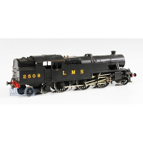 39 - O Gauge Electric Fine-scale LMS 2508 Stanier Locomotive 2-6-4 Model railway possibly made by Kenard ... 