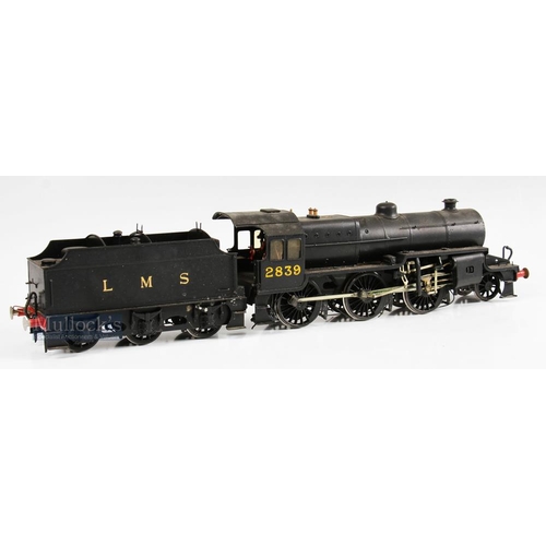 41 - O Gauge Electric Finescale LMS 2839 Locomotive 2-6-0 Model railway possibly made by Kenard Models, 2... 