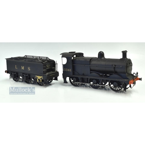 47 - O Gauge Electric Finescale LMS 3361 Fowler Locomotive 0-6-0 with a six wheeled tender - the tender h... 