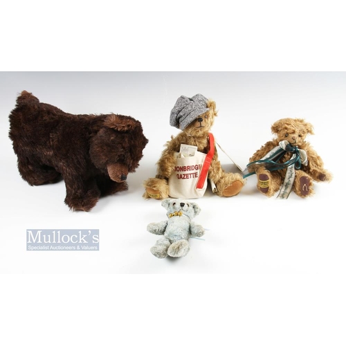 6 - 4x Merrythought Jointed Teddy Bears to include real all about it bear limited edition No.159 of 500 ... 