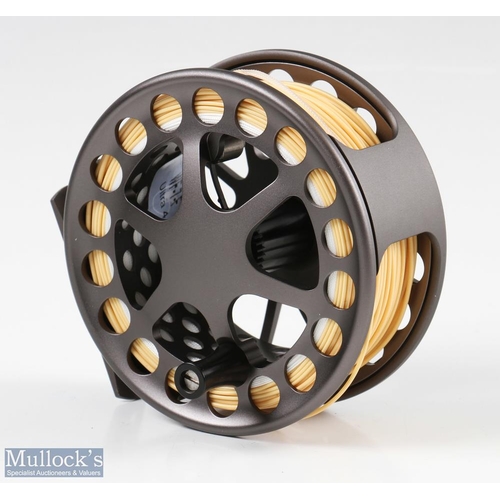 2 - Fine Lamson Litespeed 3 Hard Alox hi tech salmon fly reel with 2x spare spools all with lines - 3.75... 