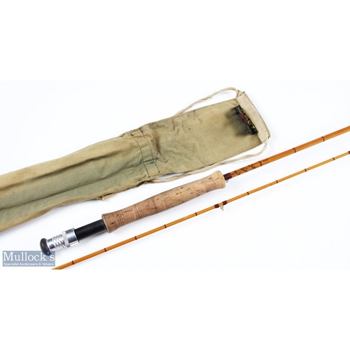33 - Hardy Alnwick The Perfection Palakona Split Cane Fly Rod, 8ft 6