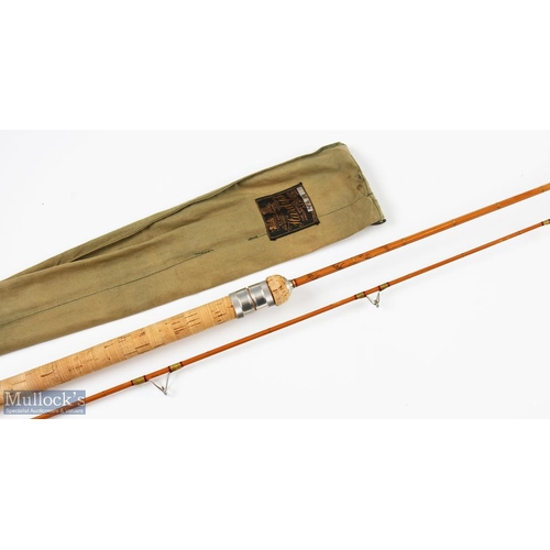 35 - Hardy Alnwick The Hardy Wanless (4lb) Palakona Split Cane Spinning Rod H56892 (1963), 6ft 10