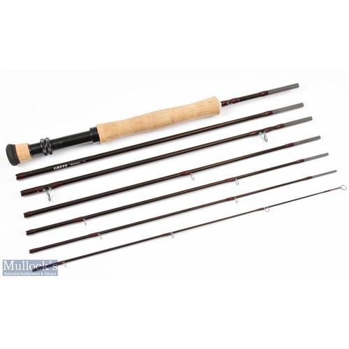 45 - Grey's Missionary Carbon Travel Fly Rod, 9ft 7pc line 8#, alloy double uplocking reel seat and colla... 