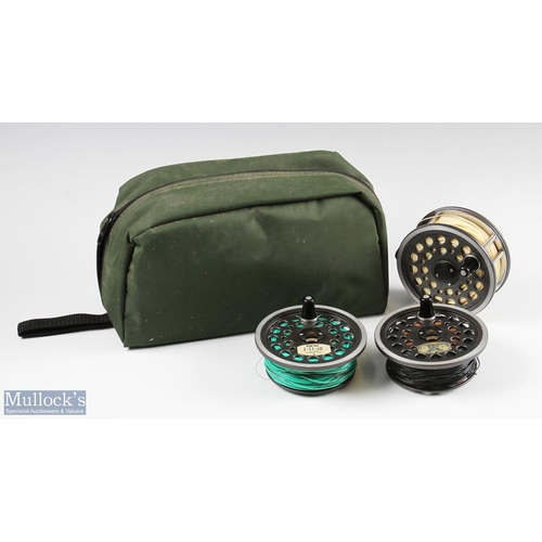 Rare moulinet de pêche à la mouche vintage par J.W. Redditch
