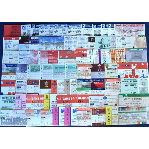 22 - 1960-2012 Rugby Tickets Collection (100+): S Africa v B Lions 3rd test 2009; 58 Wales or Baabaas hom... 