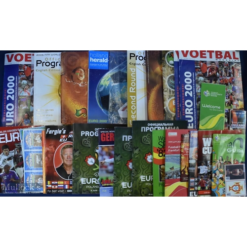 504 - Collection of World Cup Finals and European Championships Memorabilia inc programmes, tournament bro... 