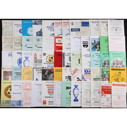 509 - Collection of Non-League 1970s Onwards Match Programmes with a huge variation of clubs (some of whic... 