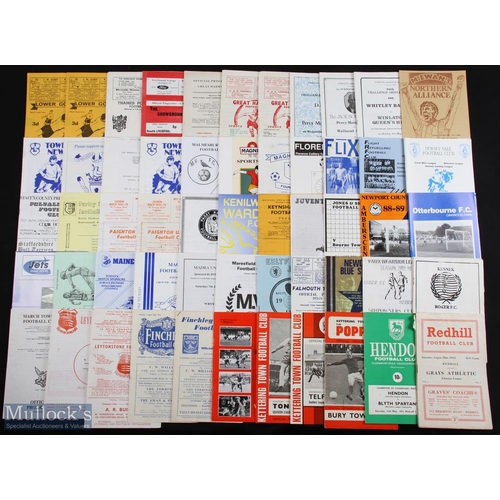 509 - Collection of Non-League 1970s Onwards Match Programmes with a huge variation of clubs (some of whic... 