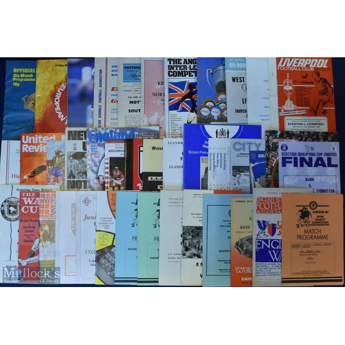 512 - Collection of 120 Minor Cups and Representative Programmes inc Texaco Cup, Watney Cup, Welsh Cup, Co... 