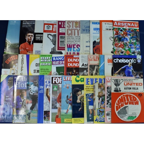 517 - Collection of 60+ 1960s Onwards Semi Final Programmes Includes League Cup and FA Cup from the 1960s,... 