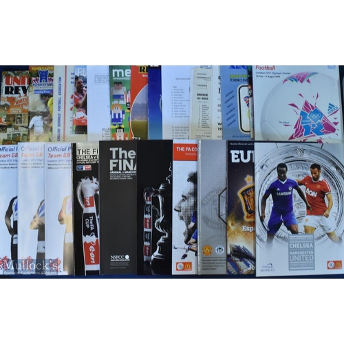 519 - Collection of Approx. 100 Big Match Football and Other Sports Programmes European Competitions, Frie... 