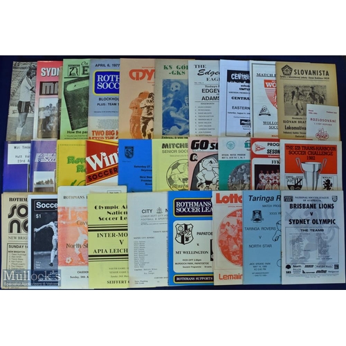 612 - European & Worldwide 1960s Onwards Programmes assortment of over 113 'all foreign clubs' from around... 