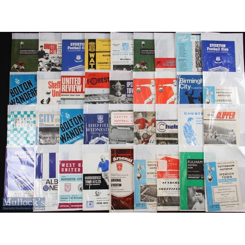 833 - 1967-1969 English League Football| a large collection of Programmes, with noted programmes of Everto... 